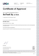 ISO 9001:2015 - Certificate of Approval